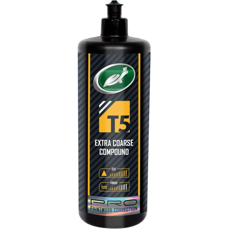 Turtle Wax Pro 53365 T5 Extra Course Compound for Cars 1L Turtle Wax Pro 53365 T5 Extra Course Compound for Cars 1L